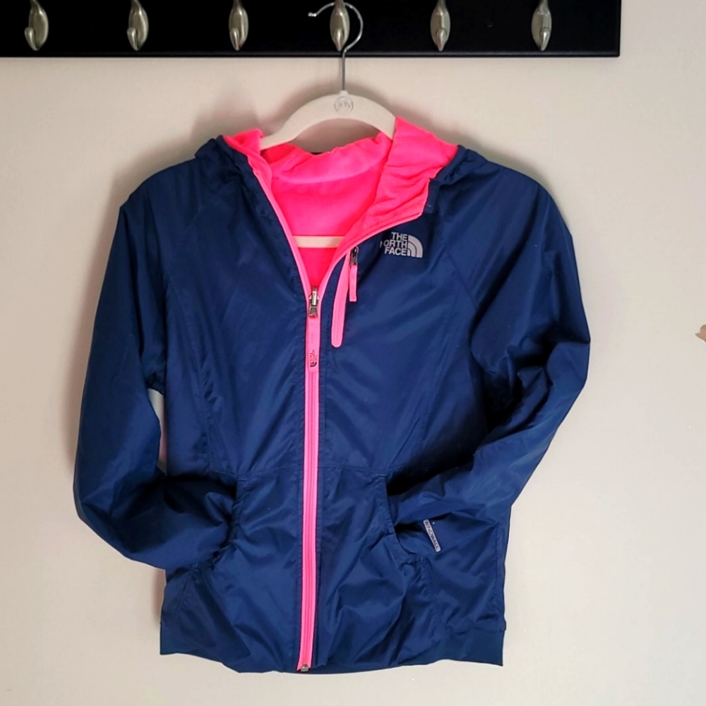 North Face Girl Fleece/ Wind jacket size 10-12